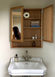 Storage Mirror - Natural Oak