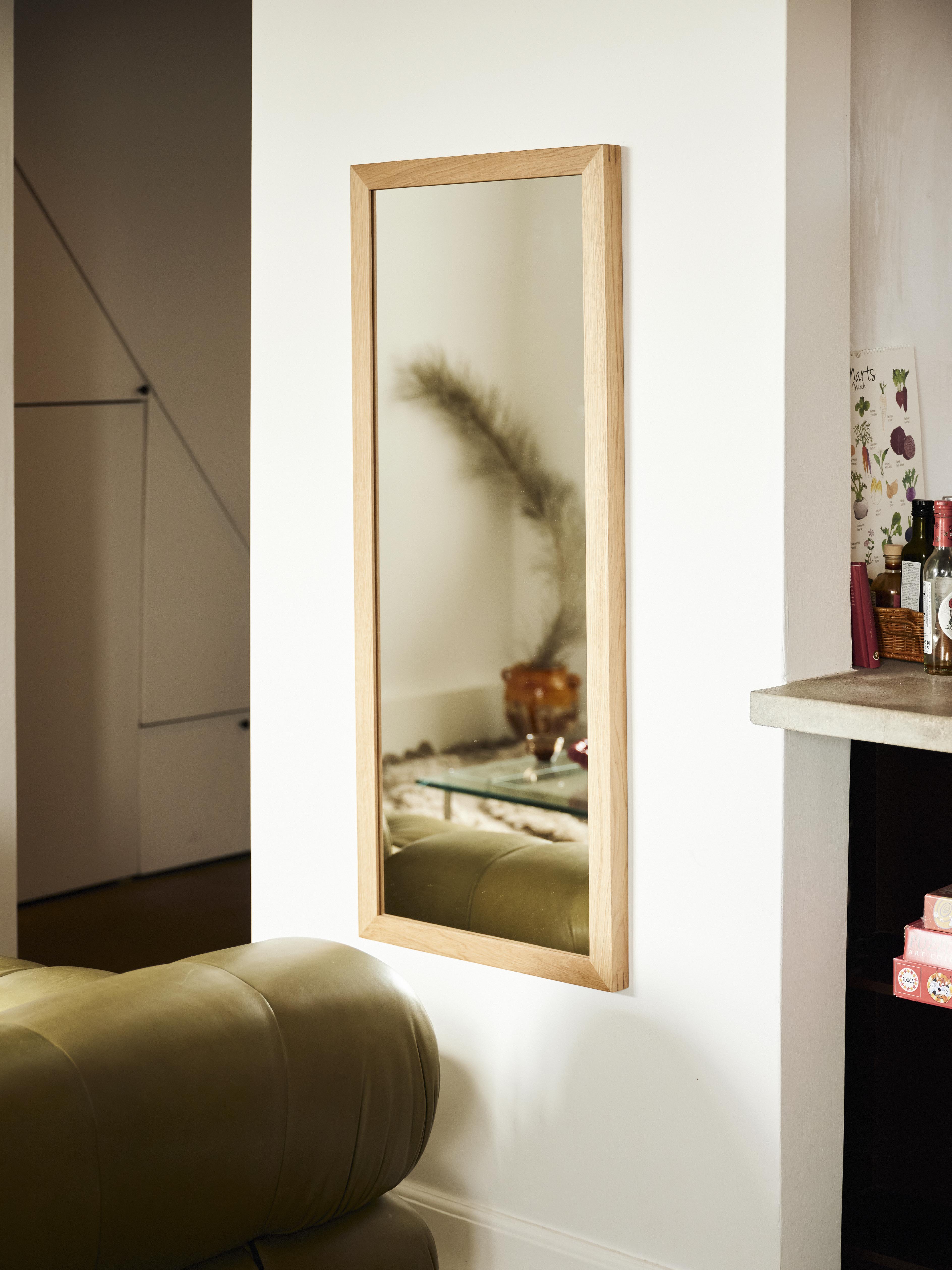 Long Mirror - Natural Oak