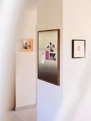 Magnetic Steel Board - Dark Oak