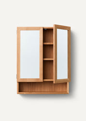 Storage Mirror - Natural Oak