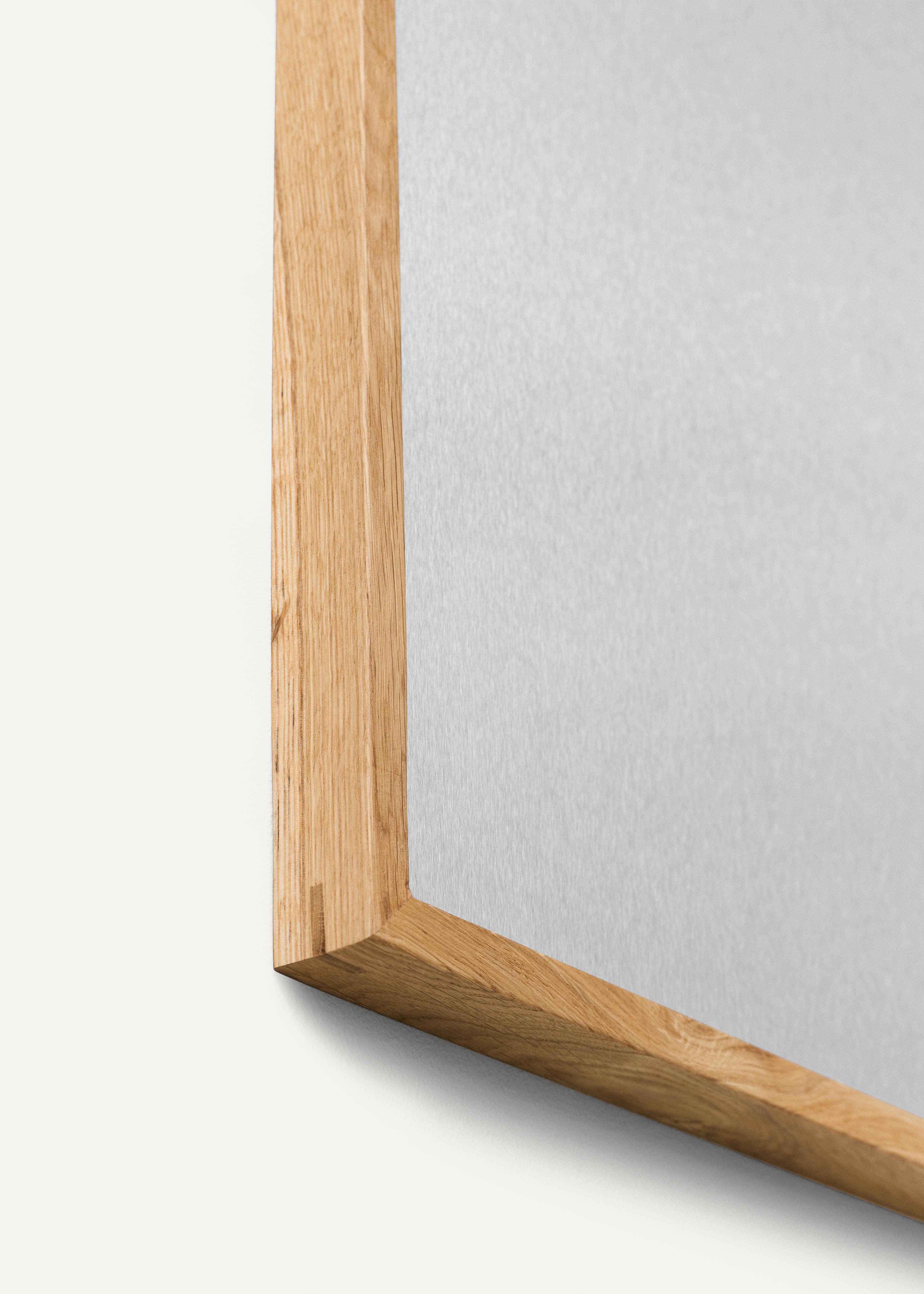 Magnetic Steel Board - Natural Oak
